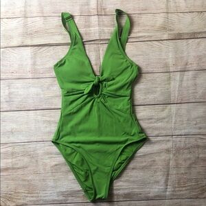 Robin Piccone Ava plunge one-piece swimsuit